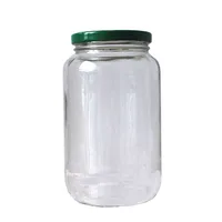 

Big capacity 24oz 700ml cheap empty round cucumber garlic pickle glass jars canning jar with twist off cap