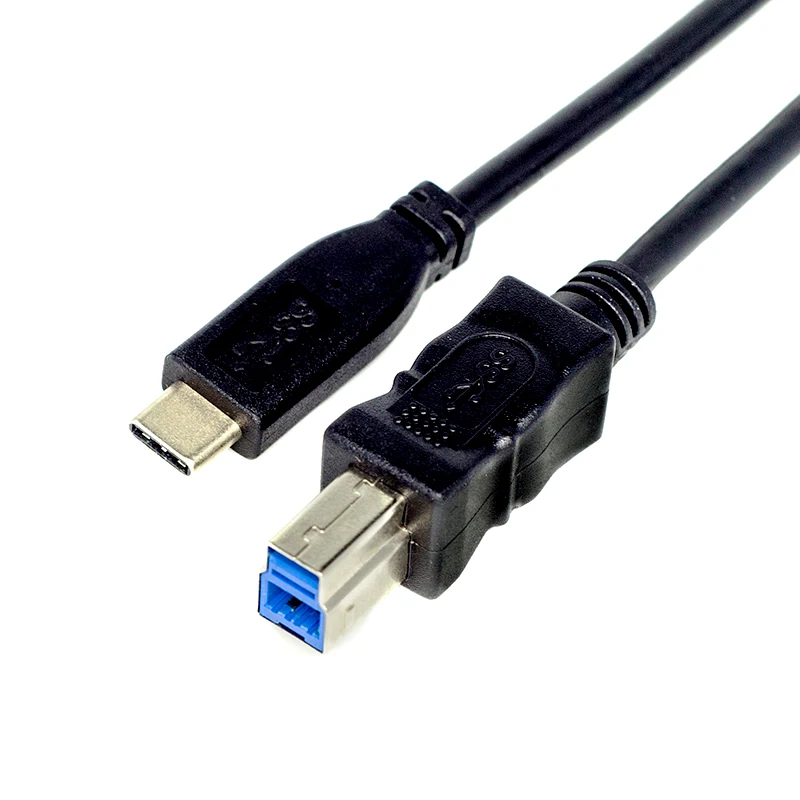 
Premium quality USB 3.0 Type-c Print Cable Type c Male to Type B Male Double Shielded USB 3.0 printer cable 