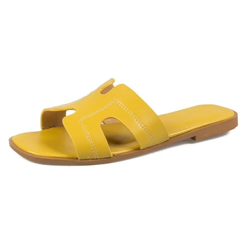 

Slippers female summer fashion wear new beach slippers a flip flop versatile fashion sandals