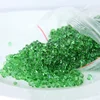 Decorative Iridescent clear glass beads for swimming pool