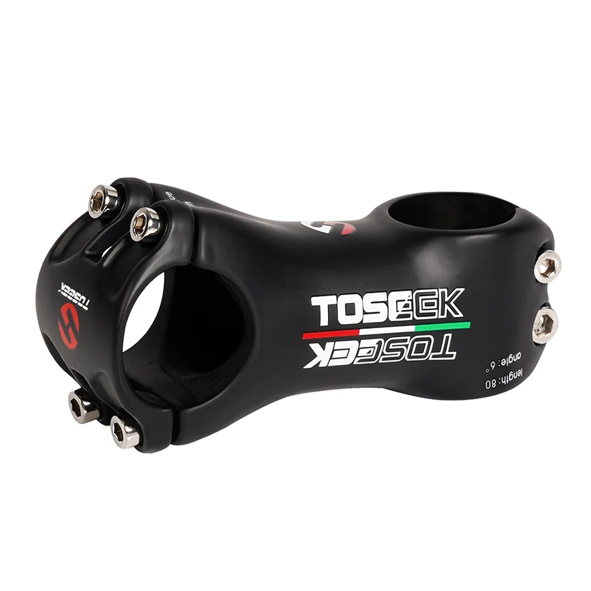 

Toseek 6 degrees cycling stems 31.8 black matte carbon handlebar mtb stem bicycle parts mountain bike stem