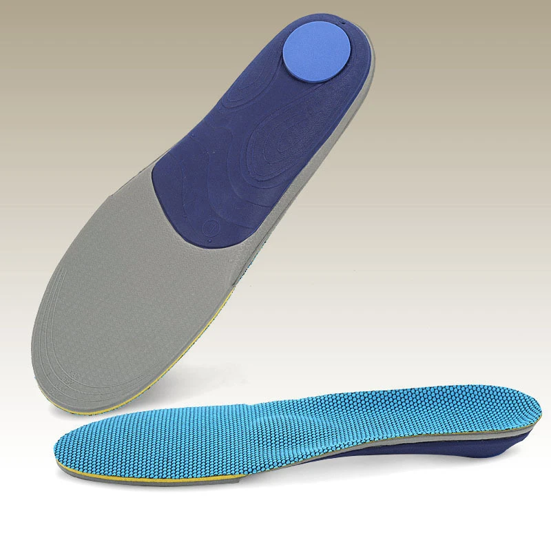 

3cm Height Arch Support Orthotic Inserts for Flat Feet, Blue