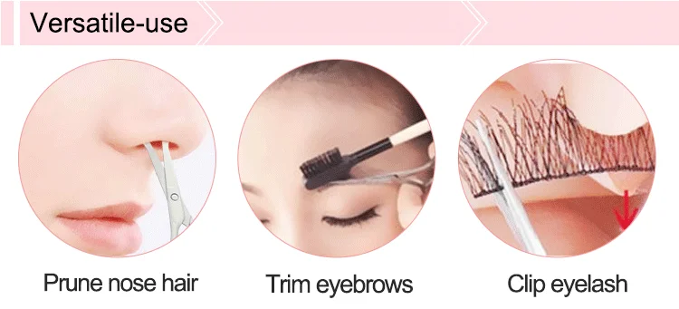 Mytingbeauty Wholesales Mini Cutting Scissors Custom Logo Curved Lash Scissors With Private Label