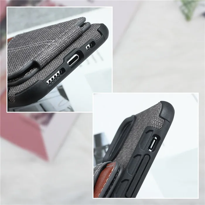 For iPhone 11 Case, Shockproof Protective Phone Case for iPhone 678 and for iphone xr 2019 leather wallet case