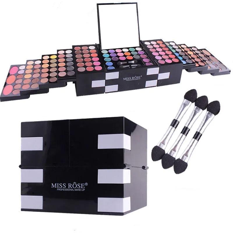 

142 Colors Professional Long Lasting Waterproof Makeup Kit Palette Matte Shimmer Glitter Colorful Eyeshadow Palette