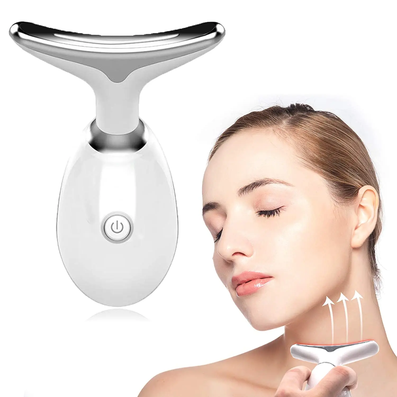 

Amazon Best Sellers Neck Lifting Device Neck Device Neck Massage Device, White