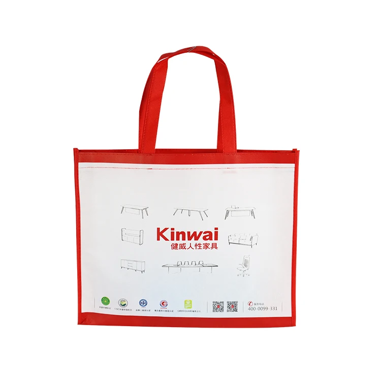 

2021 newly Hot selling custom logo printing laminated non woven tote bag