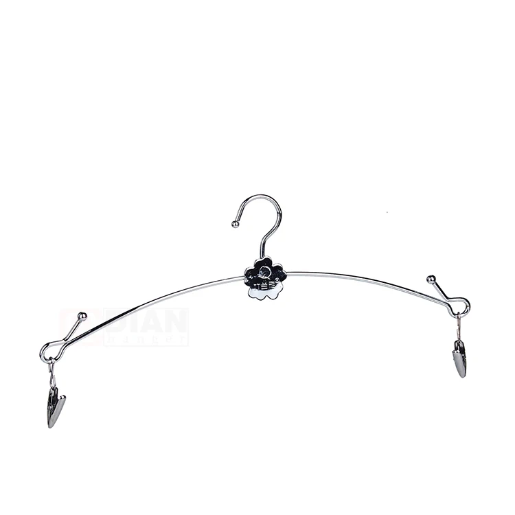 

Custom logo stainless steel copper metal bra display hanger, Customized