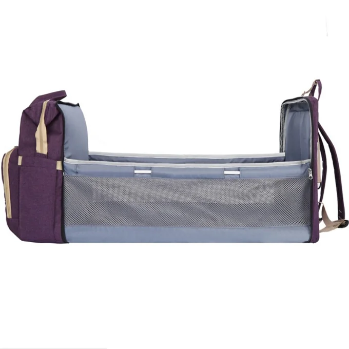 

New design baby diaper bag backpack travel multifunctional foldable waterproof mummy bag, Custom colors accepted