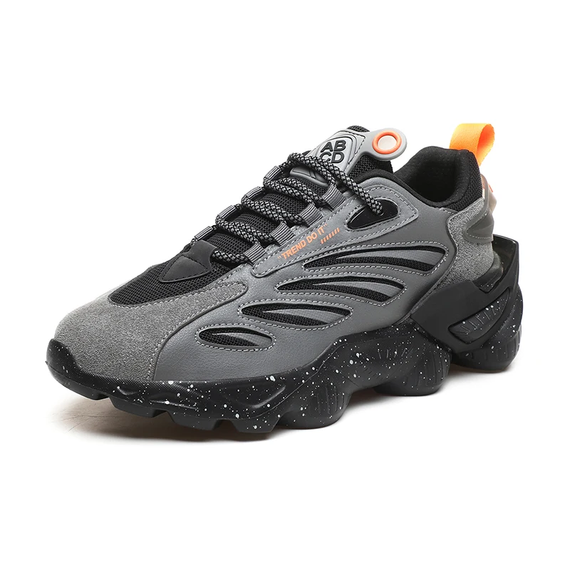 

2021 New Fashion Vulcanize Walking Style Casual Lace Up Comfortable Casual Shoes Men's Fashion Sneakers, Optional