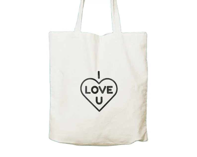 

KY good quality black and white Grocery bag / Typography / Original Design Cotton canvas tote bag with long handles
