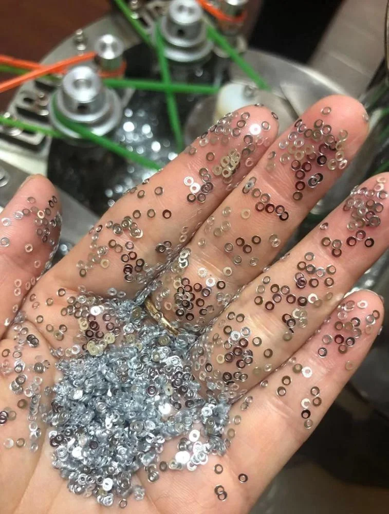 
Sequins yarn machine 