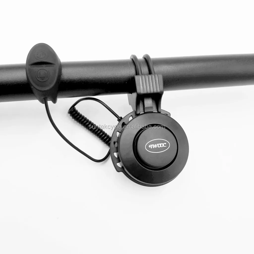 Twooc Electric Bike Bell Usb Charging 120 Db 4 Modes Sounds Alarm Bell Waterproof Bike Horn
