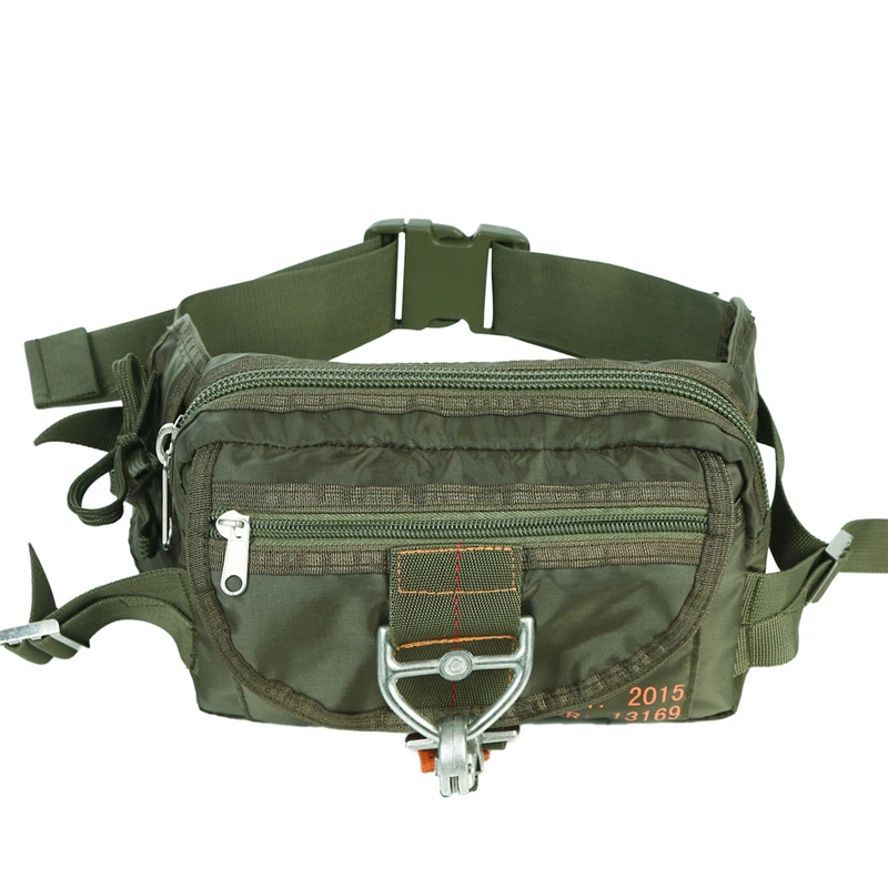 

Army Nylon Waist Bag Men's Casual Military Style Sling Bag Tactical Waterproof Ourdoor Sports Bag, 3 colors