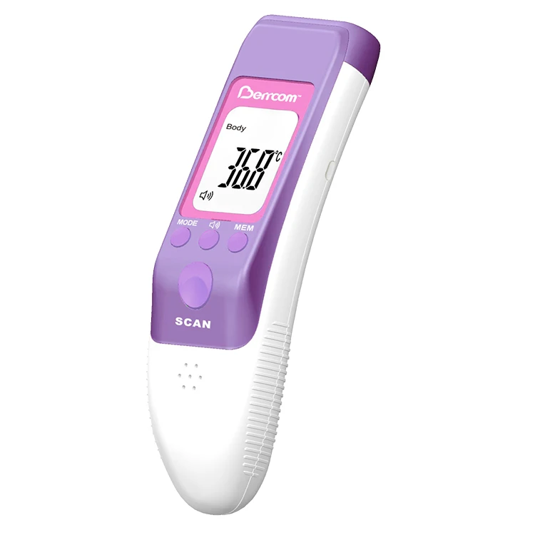 Infrared forehead thermometer for human body temperature
