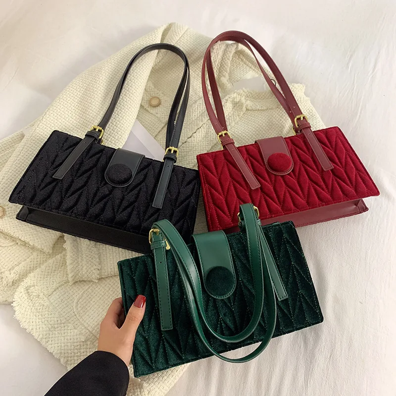 

Elegant High Fashion Latest Women PU Leather Bolsas De Mano Quality Shoulder Tote Bags Handbags