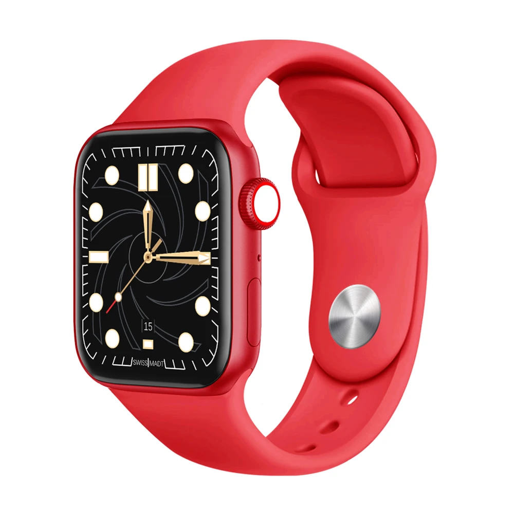 

MD28 Smart Watch Blood Pressure and Heart Rate Monitoring Watch Smart Men and Women for iOS Android Watch, Black/silver/pink/red/blue