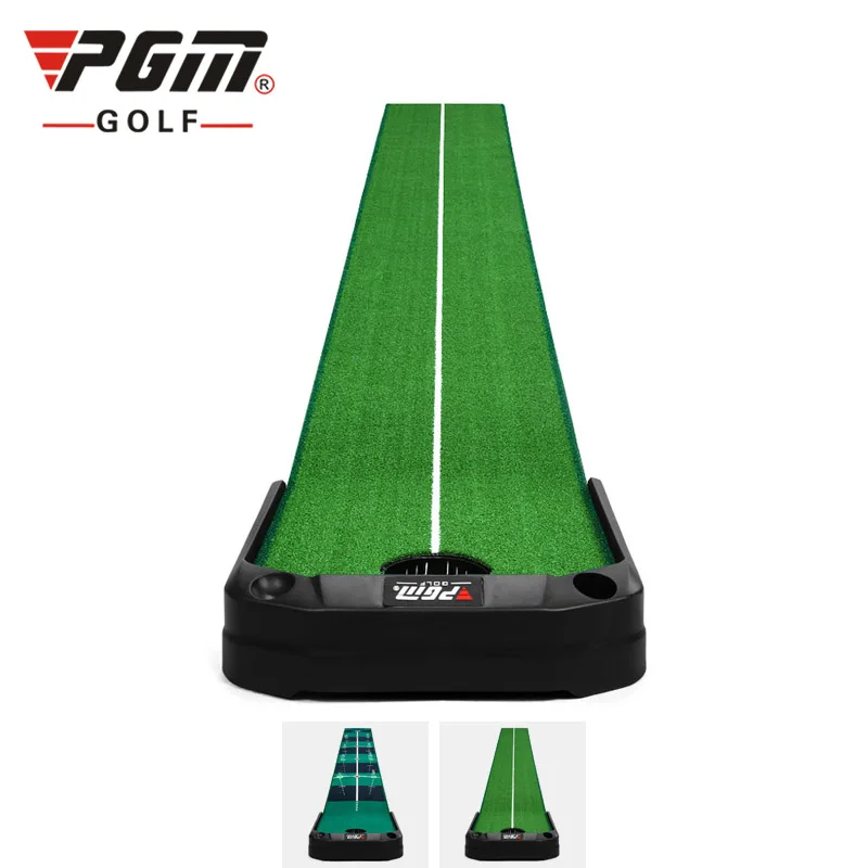 

PGM outdoor mini premium putting mat home office indoor golf practice putting mat, Green