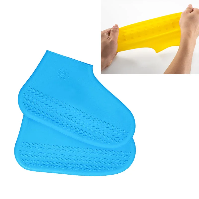 

Water Proof Silicone Boots Protection Waterproof High Quality Rubber Rain Boot Shoes Cover, Any pantone color