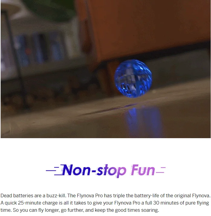 Flynova Pro:Boomerang spinner with endless tricks Dynamic lights Safe for children Drop-resistant Tripled battery life