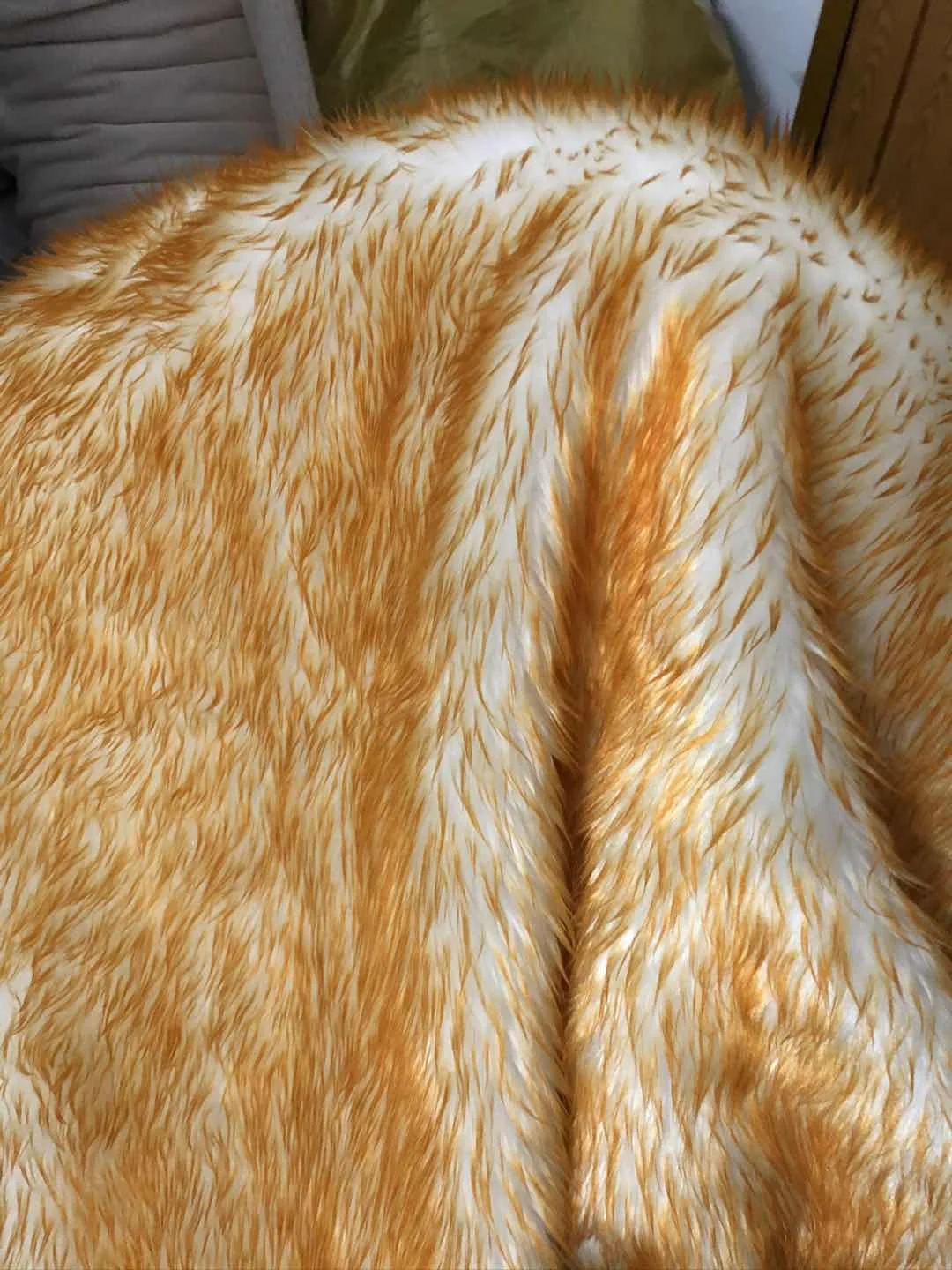 款奢华加厚人造长绒人造皮草面料 - buy 长绒人造毛皮,人造毛皮面料