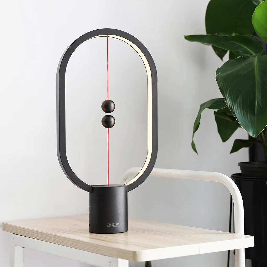 
Home Decor Smart Table LED 1500mAh Rechargeable Magnetic Heng Balance Lamp 