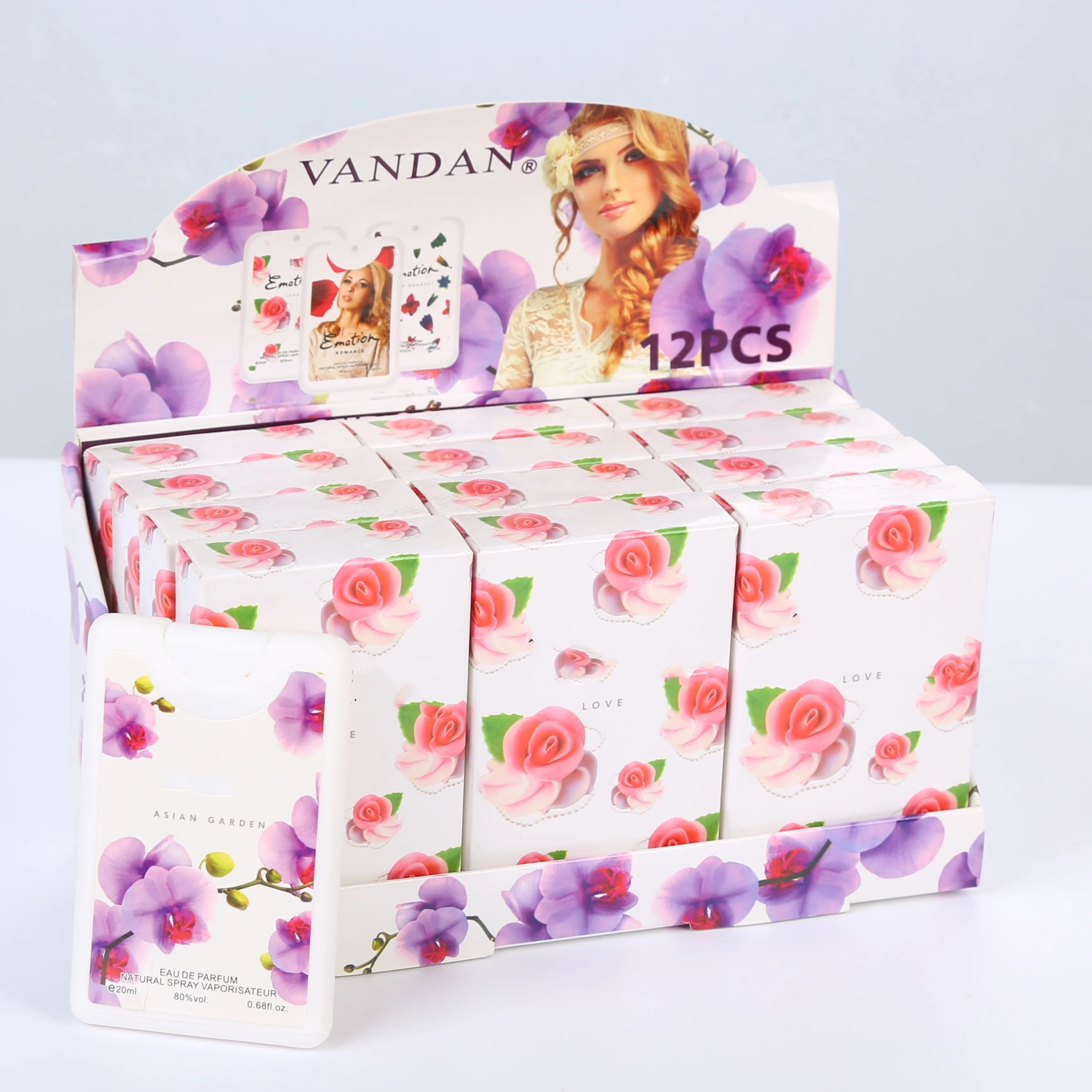 

High Quality Pocket Mini 20 ml Perfume for man and woman, Customized color