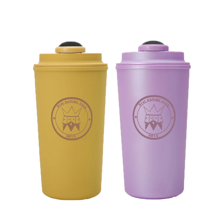 

2020new hot best sellers ebay amazon Slide cover plastic coffee cup Straw Type with cover leakproof cup customized packing, Customized color acceptable