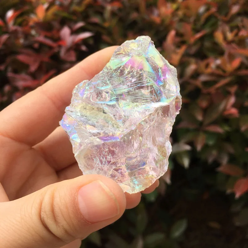 

Wholesale Natural angel aura rock clear quartz rough stone pieces white raw crystal quartz for fengshui