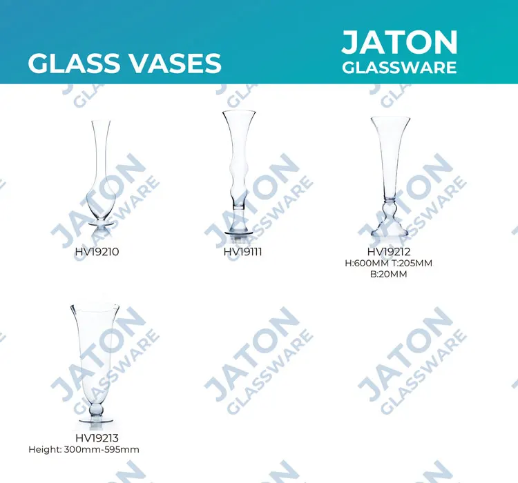 white tall centrepiece vase