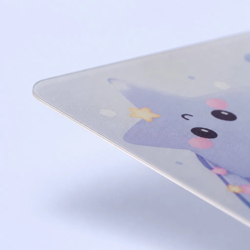 Angled Translucent Showcase Card
