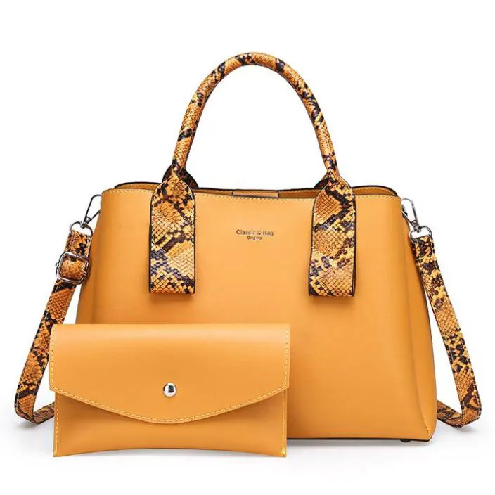 

JIANUO Casual Tote Shape Animal Prints Pattern Type handbags sets for women