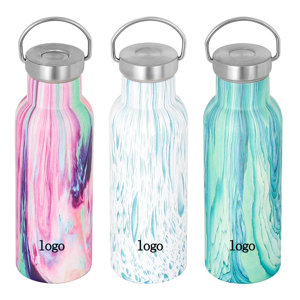 

500ml double wall stainless steel customize Vacuum Flask sport water bottle