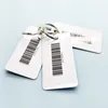Barcode Keychain Card Key Tag PVC Card for loyalty system