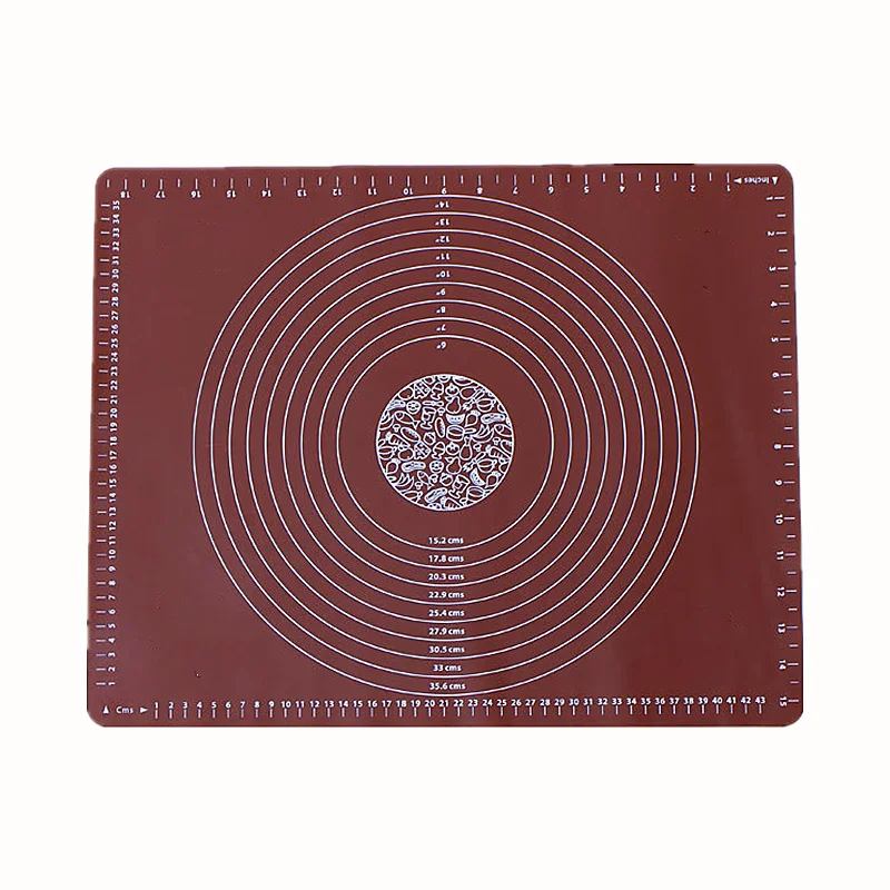 

Top quality best price hot selling brown silicone mat, Customized color