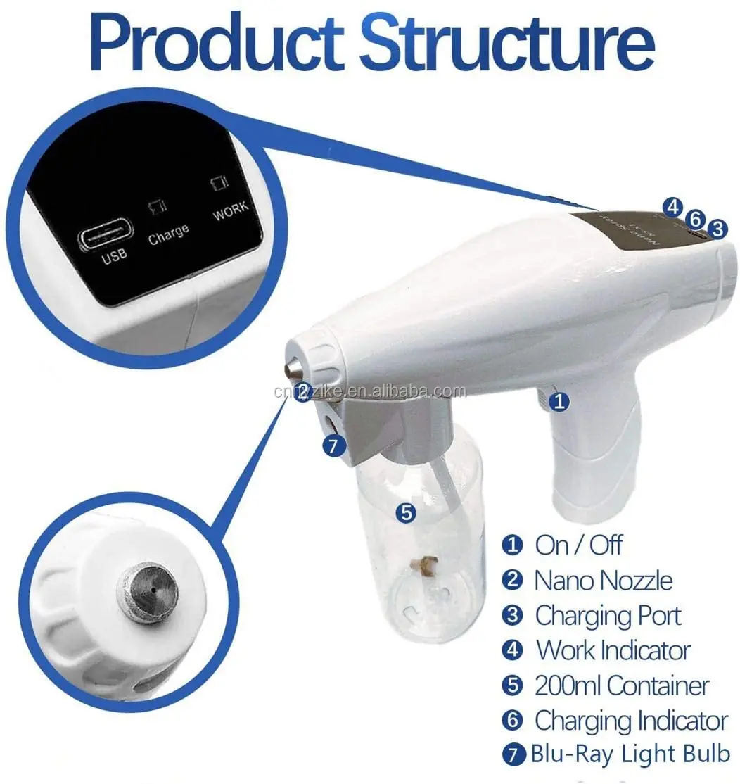 wireless spray gun (10)