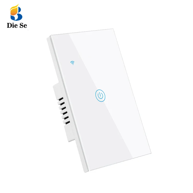 

USA Standard Tuya APP Zigbee Smart Switch Wifi 2 Gang Light Touch Panel Smart Home Light Wall Smart Switch WiFi