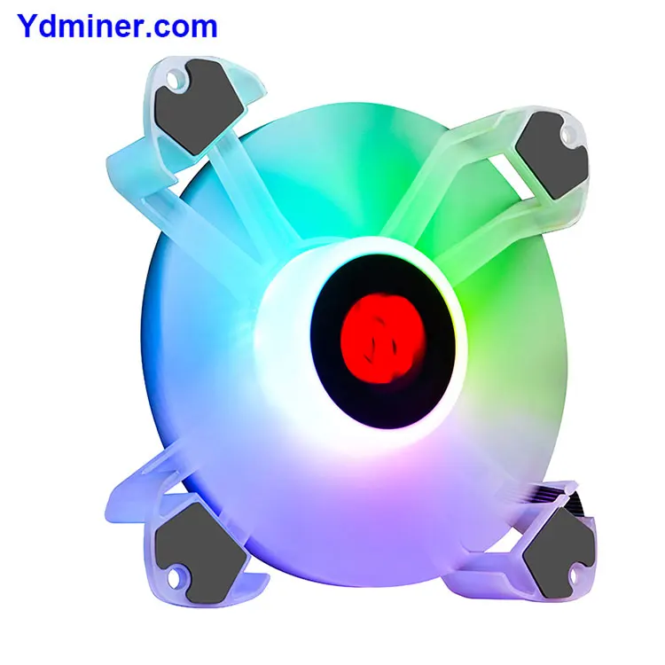 

2020 Bran New YD-WJF03 120mm RGB case fan green cpu cooler Computer Case cooler