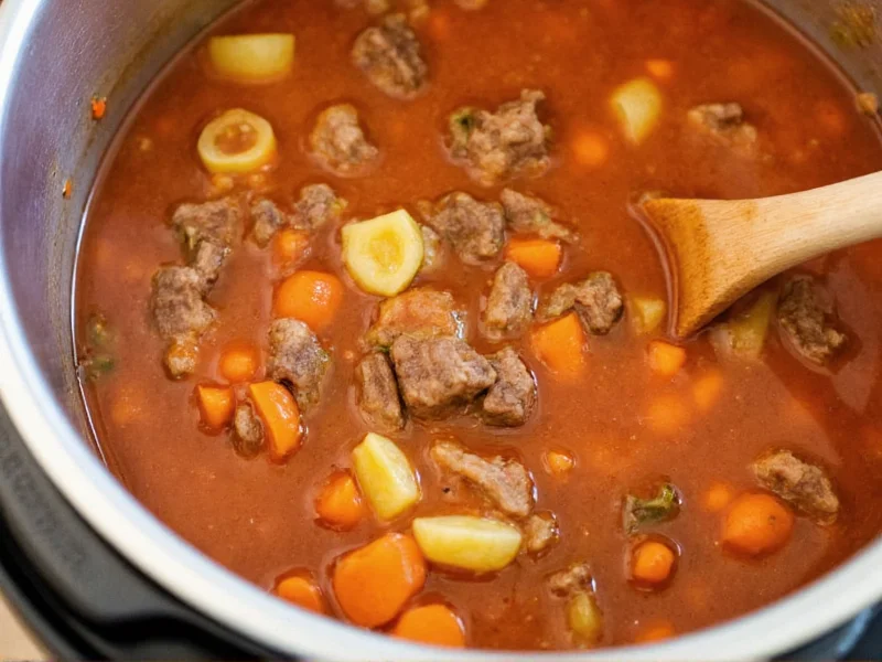 Instant Pot Vegetable Beef Soup: 45-Minute Recipe Guide