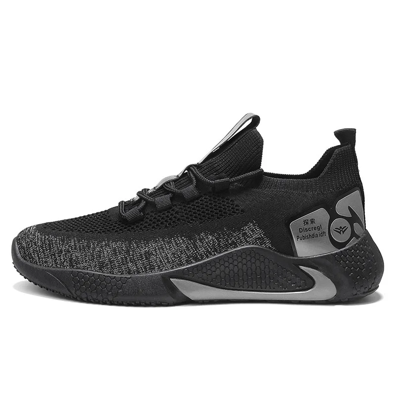 

Lightweight Printed Rubber Out sole Casual Breathable Men's Shoes Sport Running Shoe, 3 colors