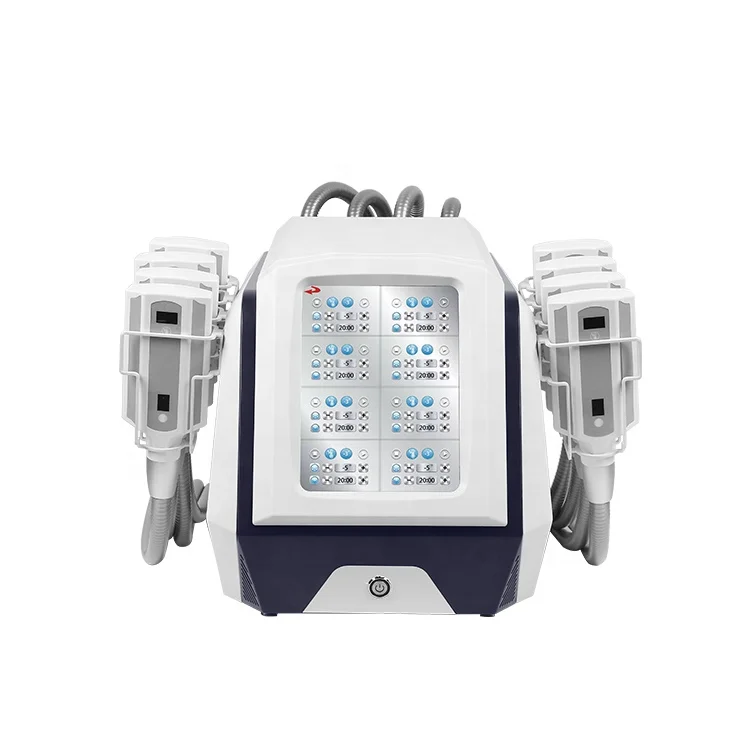 

Fat Freezing System Cryo Pads Non Vacuum Cryo Therapy Machine With 8 Pads
