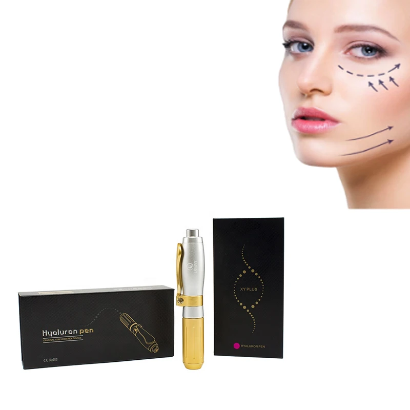 

Hyaluronate Anti-wrinkle Hyaluron pen no needle Meso gun, Gold/black/red/pink etc.