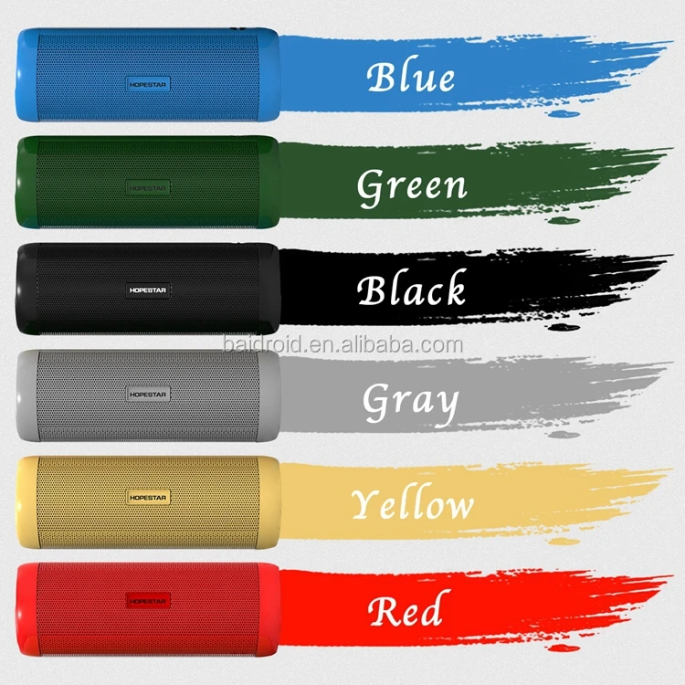 Hopestar P4 Outdoor Wireless Bluetooth Speaker Power Bank 10W Portable Bass Stereo Loudspeaker Mp3 Handsfree With Mic Flashlight - ANKUX.COM