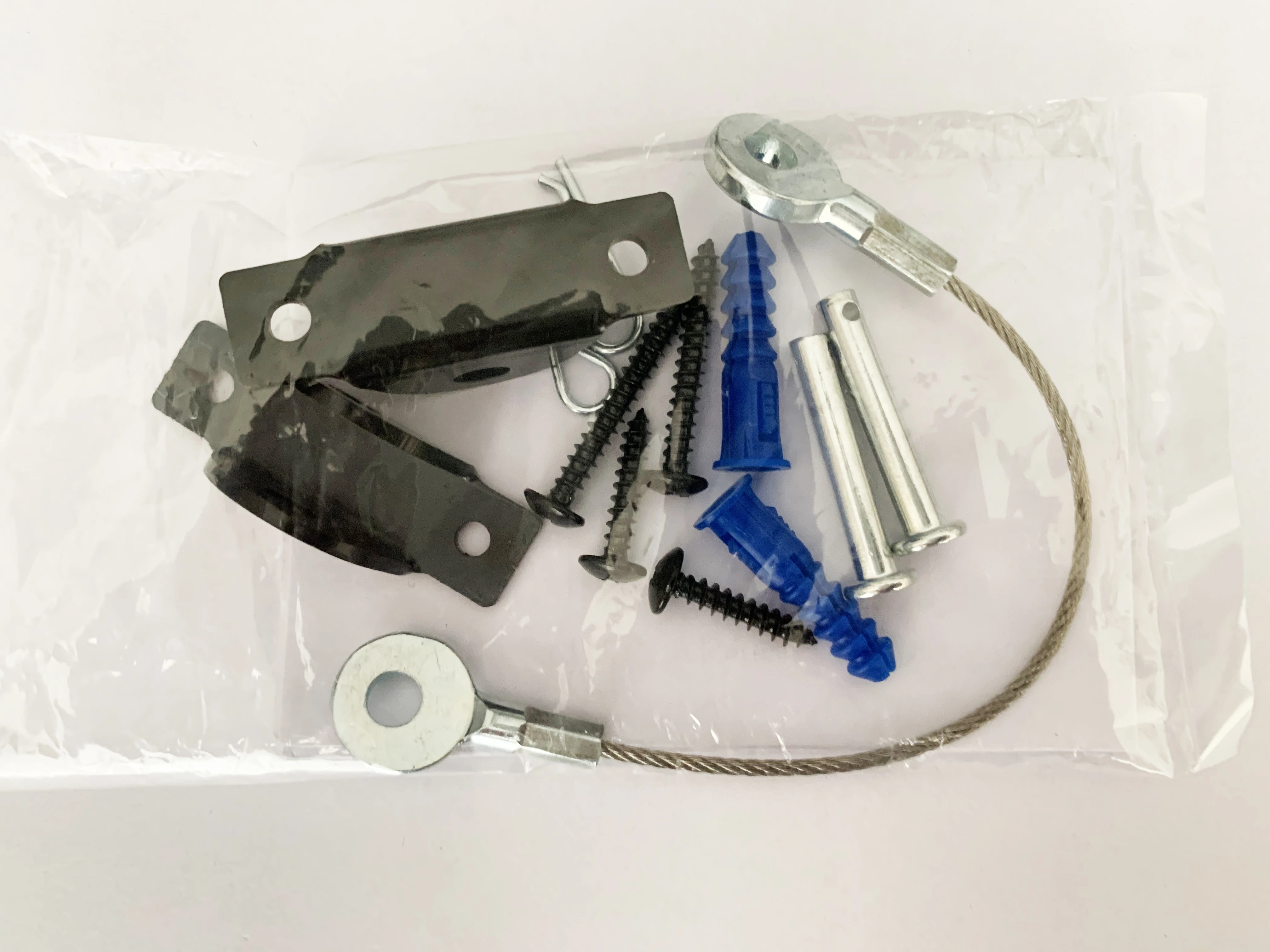 4pk Metal Anti Tip Furniture Anchor Kit Baby Proofing Secure Safety