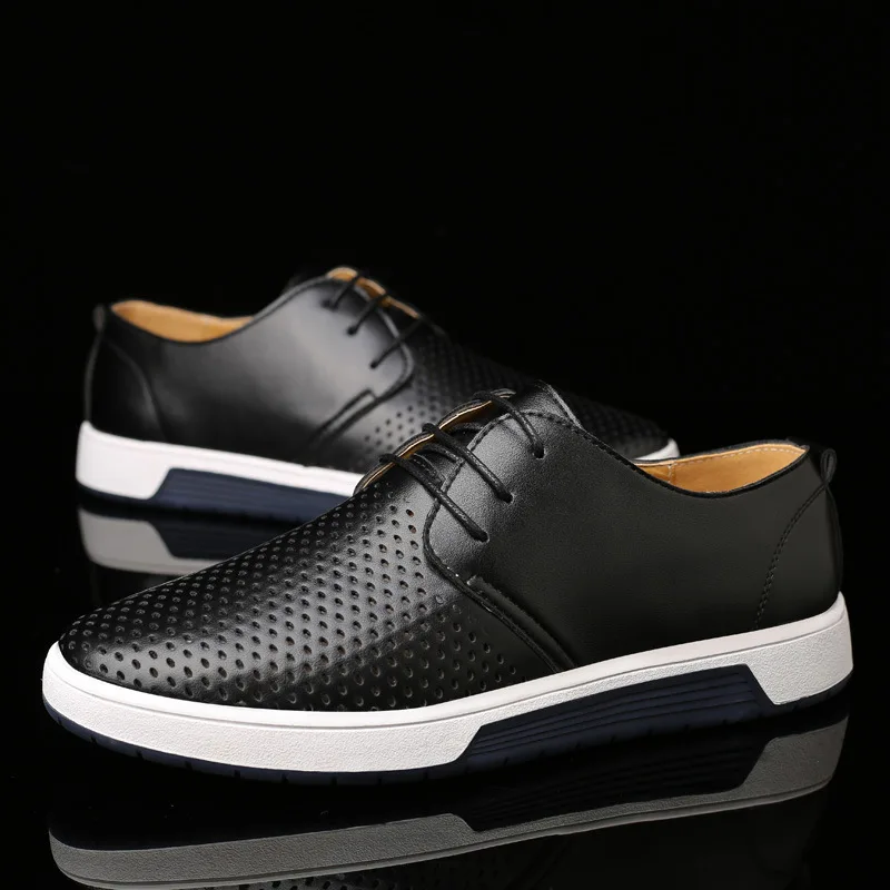 

Fashion Men Shoes Leather Shoes Men's Flats Oxford Shoes