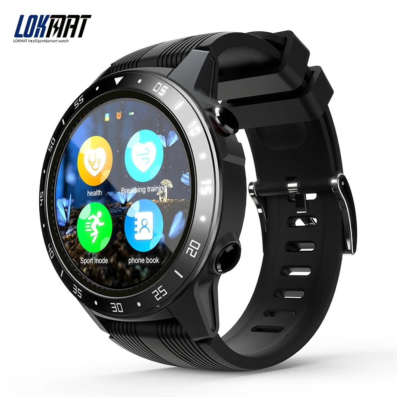 

Sports Smartwatches LOKMAT TK05 BT3.0+4.0 Smart Watch GPS Blood Pressure Heart Rate SIM Geomagnetic GPS Loudspeaker Waterproof