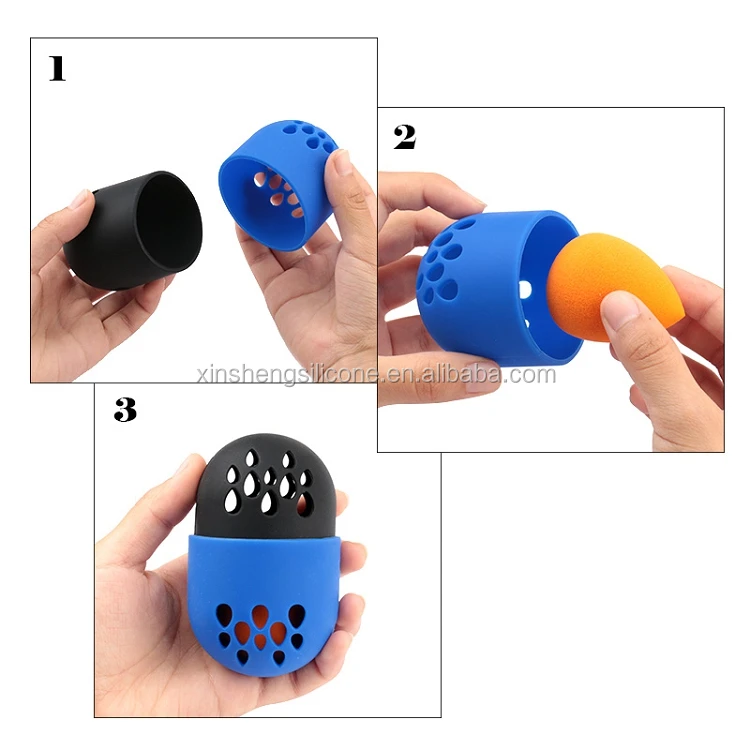 2020 Popular New Makeup Sponge Holder Case Beauty Makeup Sponge