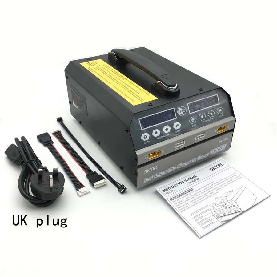 

SKYRC PC1080 Lithium Battery Charger 1080W 20A 540W * 2 dual-channel smart, used for agricultural spraying drone UAV