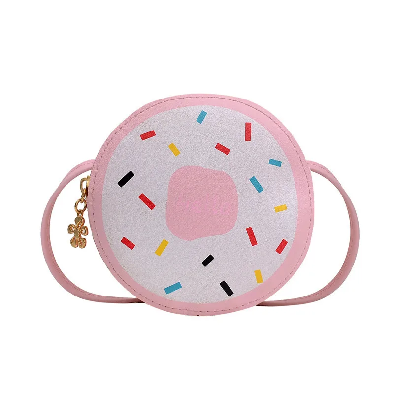 

Factory direct donuts cute messenger bags shoulder bag women small pu crossbody messenger bag