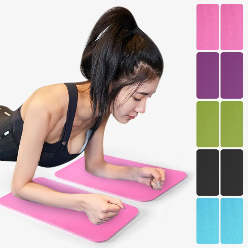 

2PCS 40*20CM Comfortable Foam Knee Elbow Mats for Exercise Mat Yoga Pilates Pads Outdoor Fitness Training